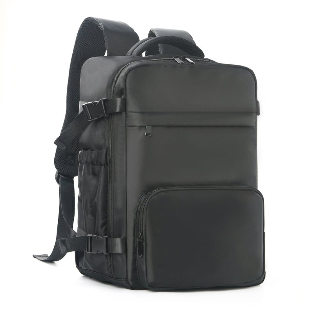 black travel bag