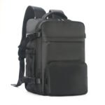 black travel bag
