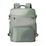 green travel bag