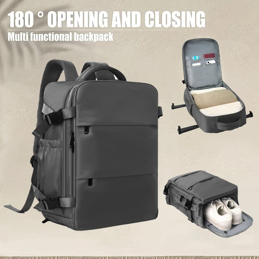 180 degrees Opening bag