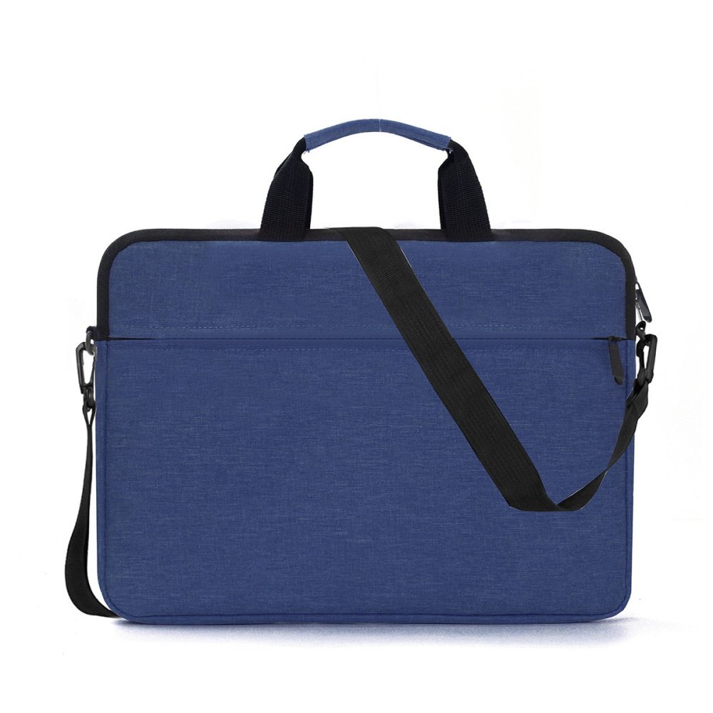 blue laptop bag