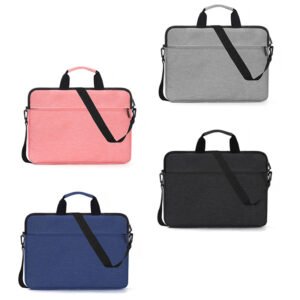 Multicolored crossbody laptop bag​