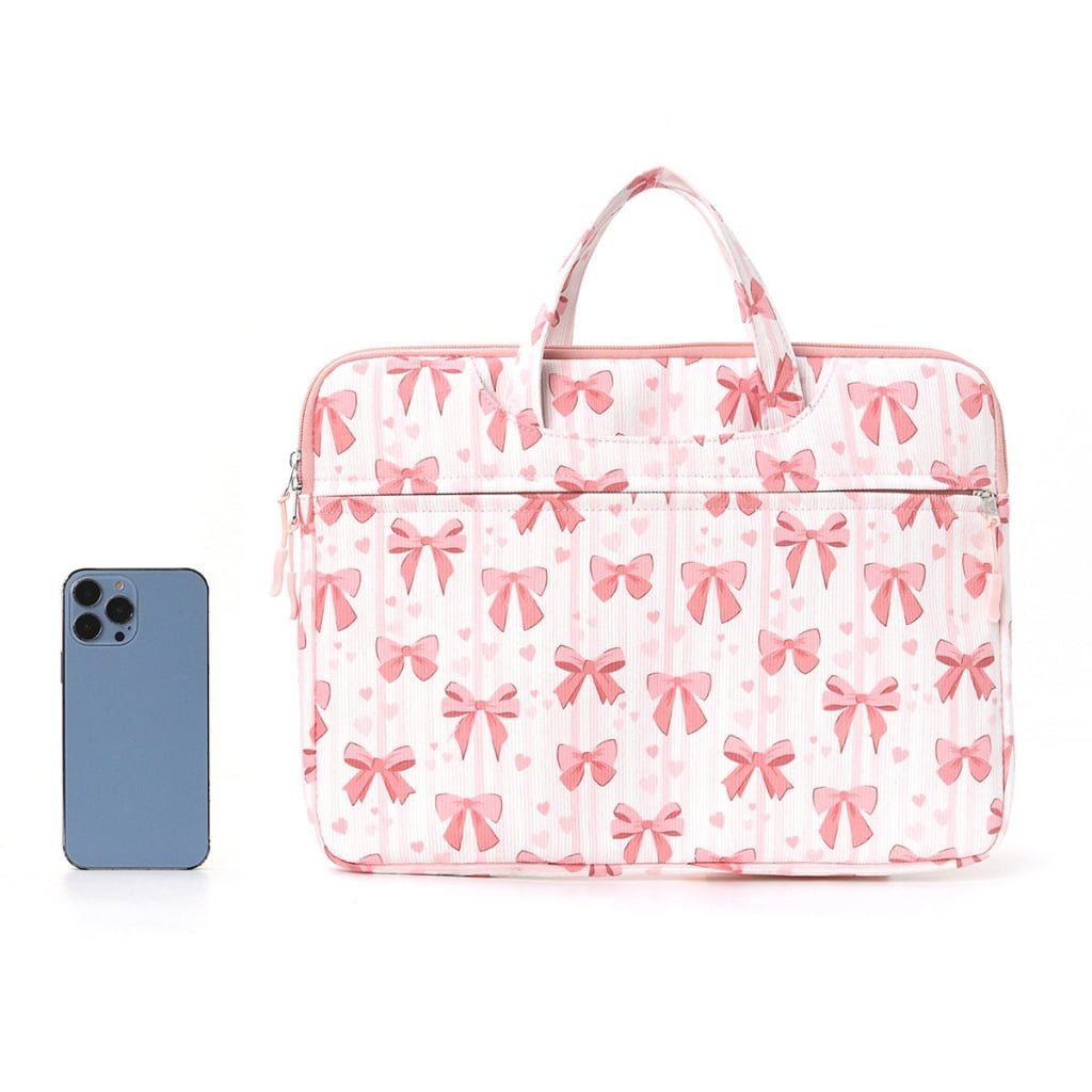 pink laptop bag