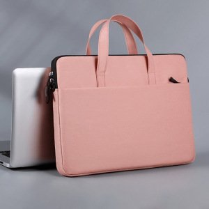 pink tote laptop bag