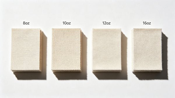 Canvas weight comparison chart manufacturing