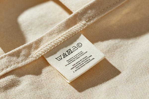 Custom Wash Care Label
