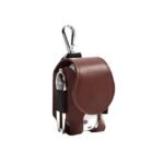 brown golf ball holder bag​