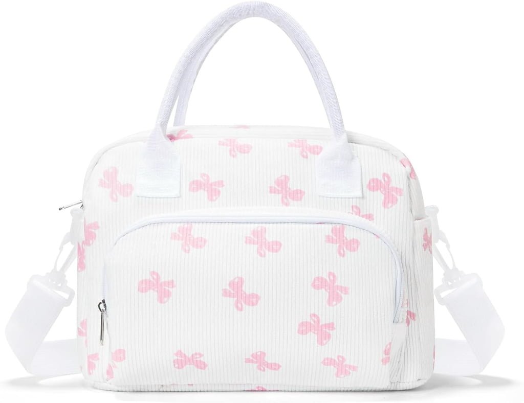 custom bowknot cooler bag