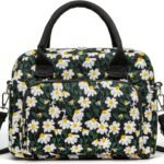 custom black daisy bag