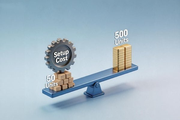 Minimum order quantity explanation diagram