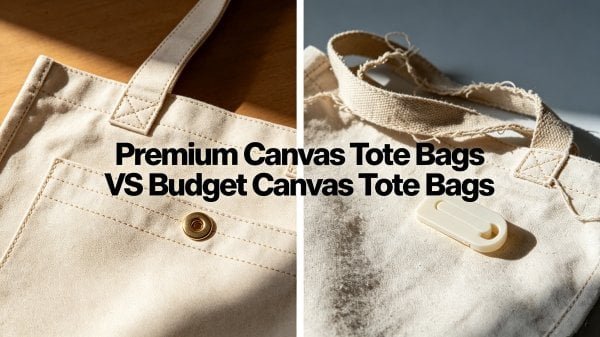 Premium vs Budget Canvas Tote Bags Comparison