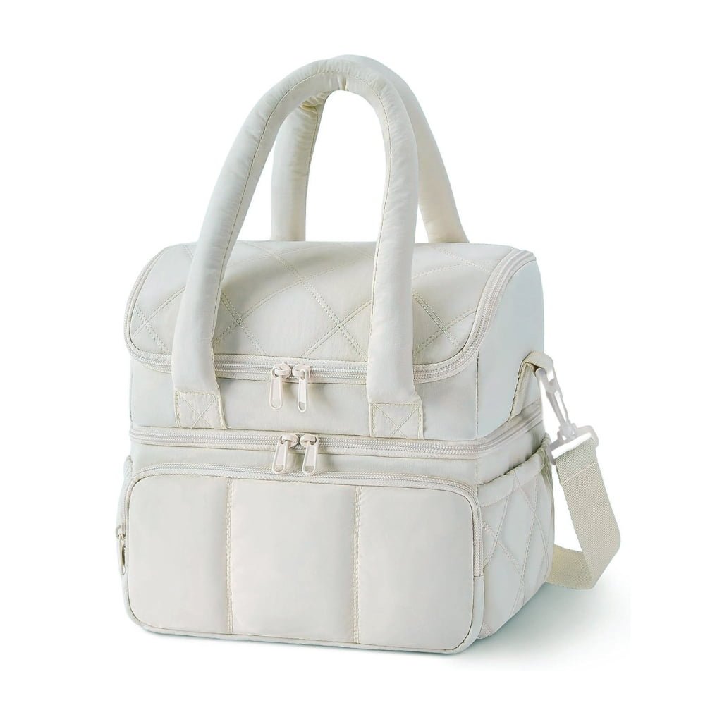white Lunch Cooler bag