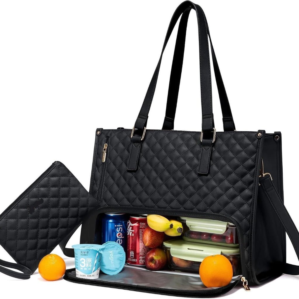 Tote Bag 2-in-1 with Lunch Compartment