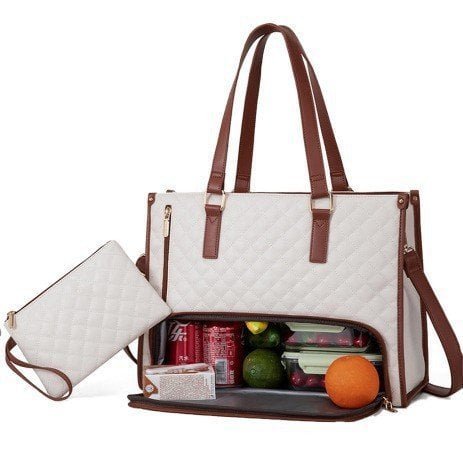 tote bag with lunch box compartment​