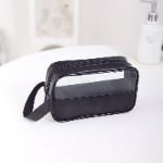 black small cosmetic bag​