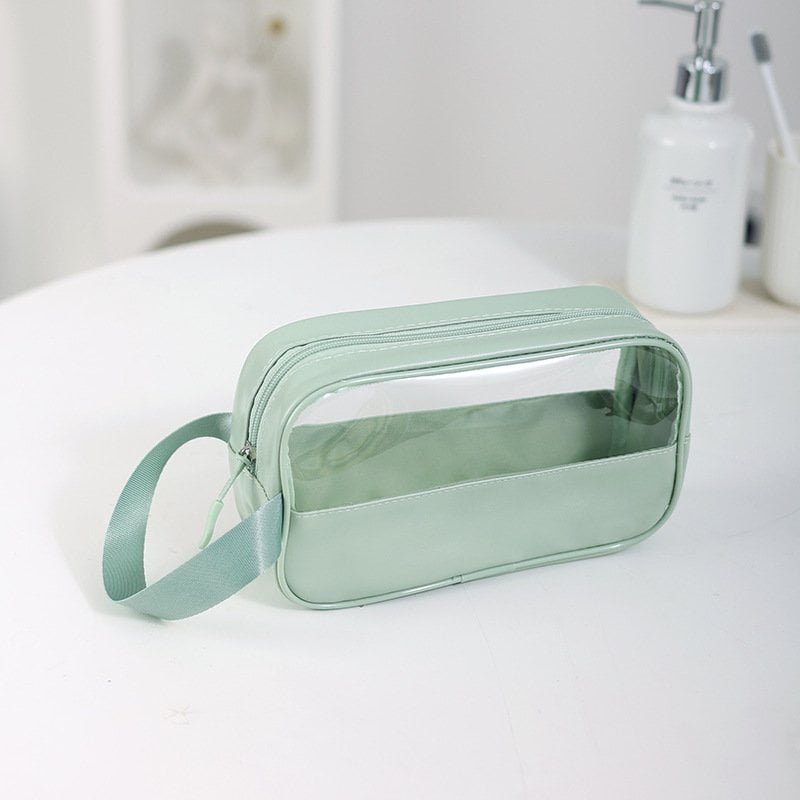 green small cosmetic bag​