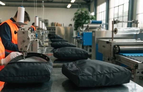 backpack manufacturing equipment manufacturing equipment capabilities