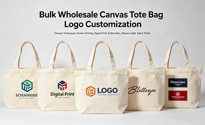 bulk wholesale tote bag logo choose