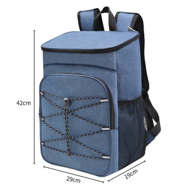 insulated backpack cooler bag size