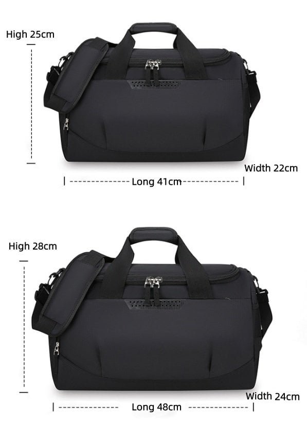 gym bags men size