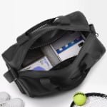 gym duffel bag with shoe compartment​