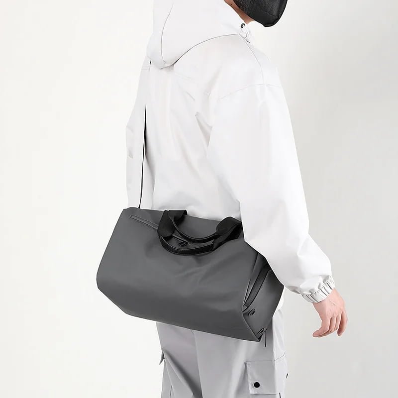 gym bag mens with shoe compartment