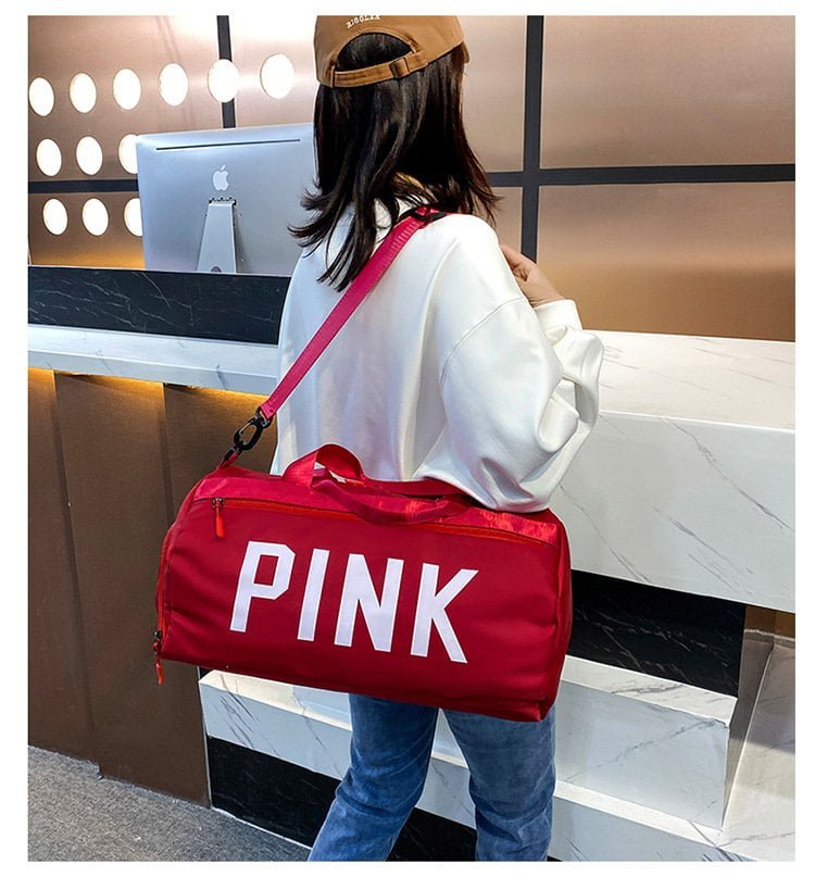red gym bag large women​