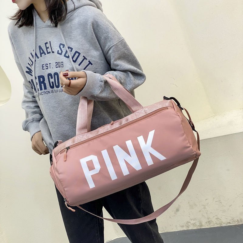 pink gym bag for women​