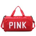 red women gym bags