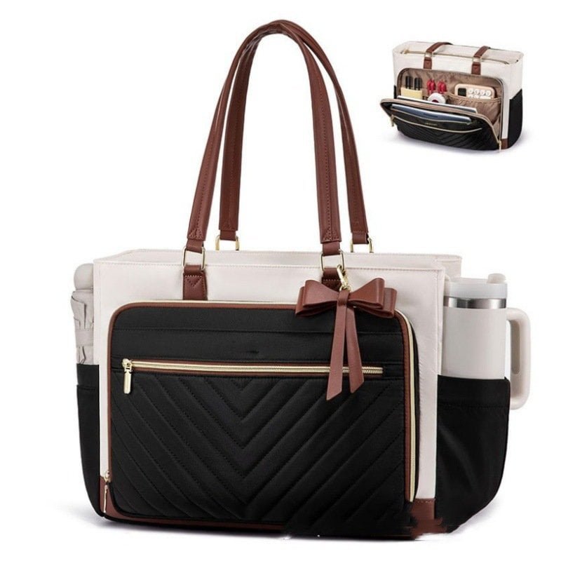 tote bag with built in lunch box