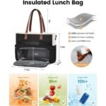 tote bag with built in lunch box material