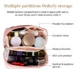 Large capacity cosmetic bags