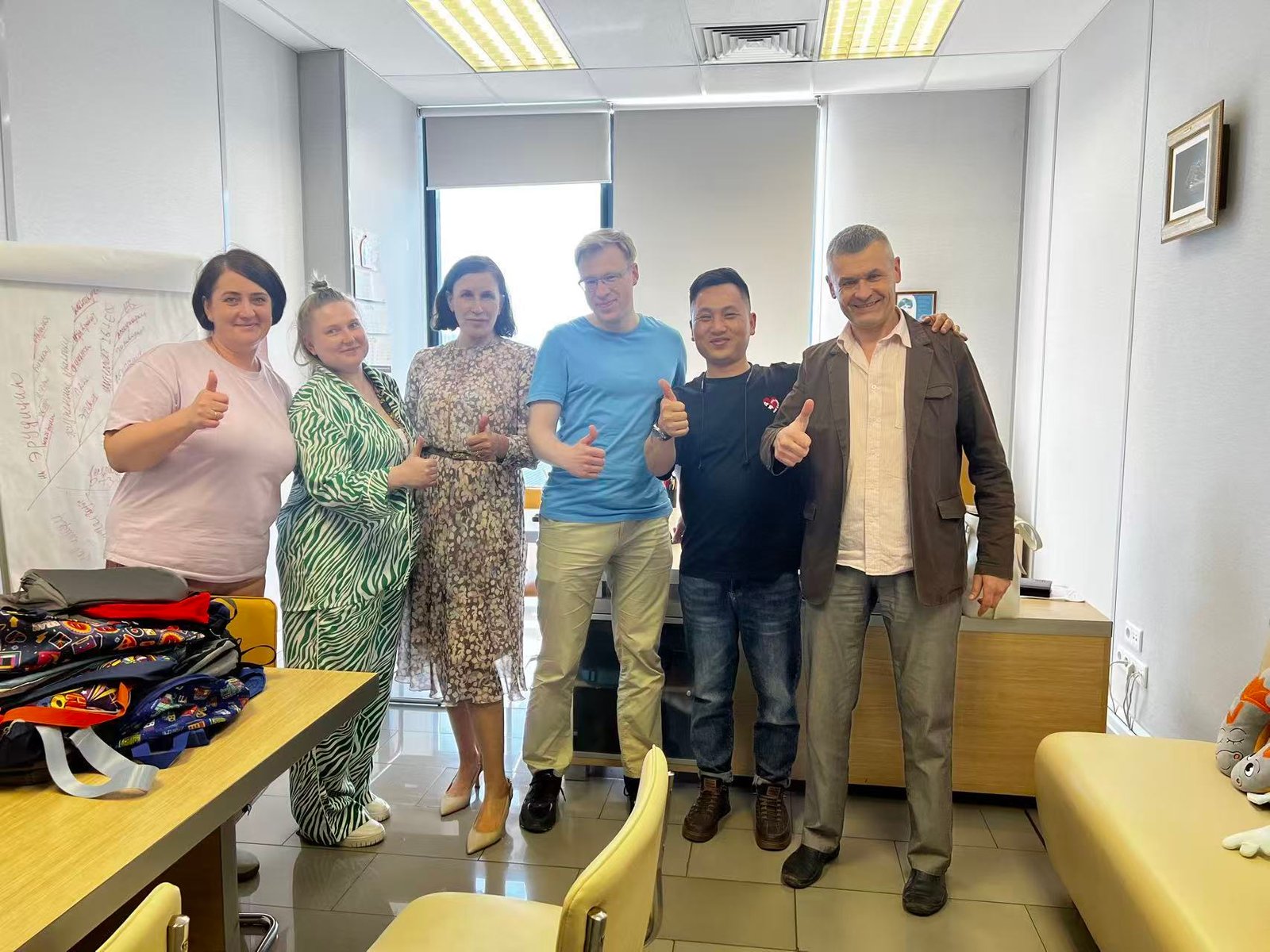 Client visit - David Wilson, USA
