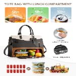 tote bag with lunch box