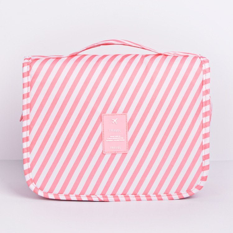 pink womens travel toiletry bag