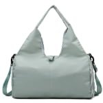 green yoga mat yoga bag