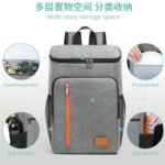 expandable shoulder picnic ice pack food fresh insulation three-layer fabric multi-layer storage custom logo