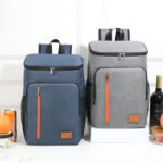 daily lunch shoulder ice pack cold preservation three-layer fabric multi pocket storage wholesale bulk