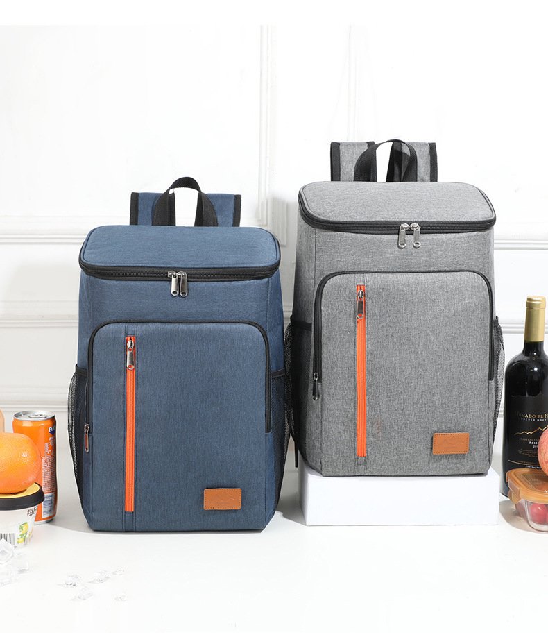 daily lunch shoulder ice pack cold preservation three-layer fabric multi pocket storage wholesale bulk