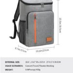factory direct shoulder picnic ice pack thermal cooling 3 layers fabric multi-layer storage custom printed wholesale