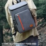 branded shoulder cooler ice pack thermal insulation 3 layers thick fabric multi storage compartments bulk