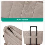 puffer bag tote