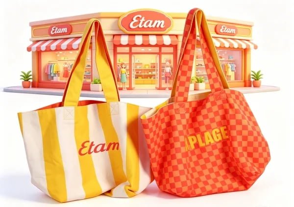 Custom Tote Bags for Etam