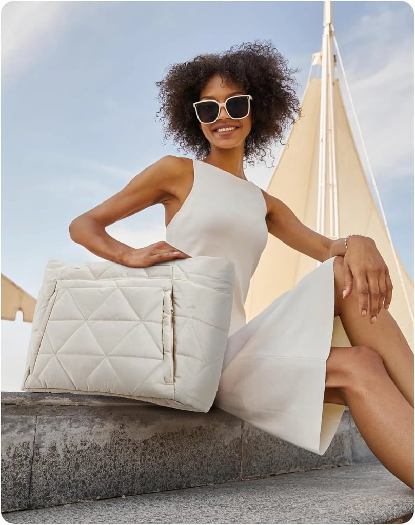puff bag tote