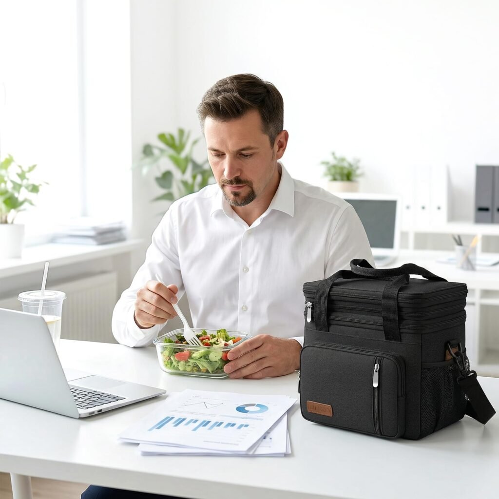 insulated lunch bag for men