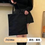 black canvas bag tote​