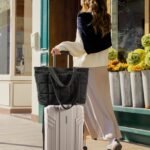 lightweight puffy tote bag​
