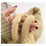puffer bag tote​ handle