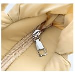 puffer tote bag zipper