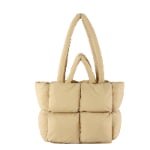 yellow Puffer Tote Bag
